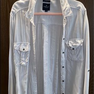 American Eagle Boyfriend Fit flannel